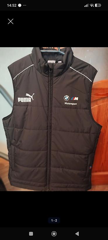 dest geyim: Jilet, Puma, M, rəng - Qara — 1