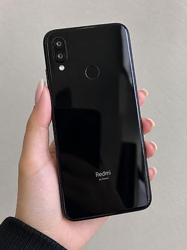 redmi note 8t: Redmi, Redmi Note 7, Б/у, 32 ГБ, цвет - Черный, 2 SIM — 1