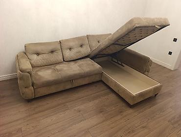 Künc divan – çevrilə bilən, çarpayı funksiyalı, sandıqlı - Forma
