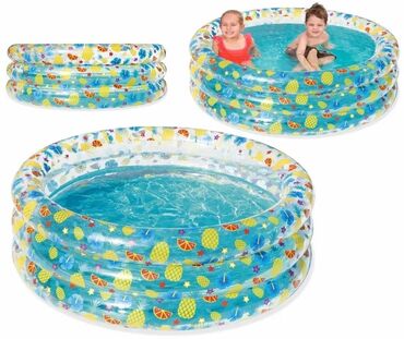 большая ваза для пальмы: Детский надувной бассейн Tropical Play Pool, от 6 лет, 150х53 см, 445