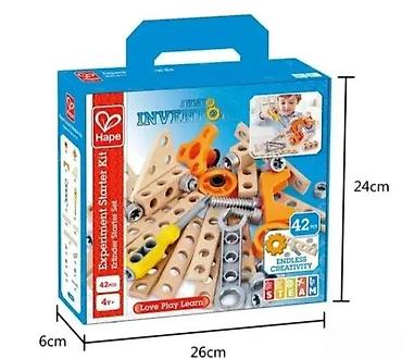 Kreativni setovi za decu: Hape Junior Inventor – Experiment Starter Kit, osnovni set za male — 1