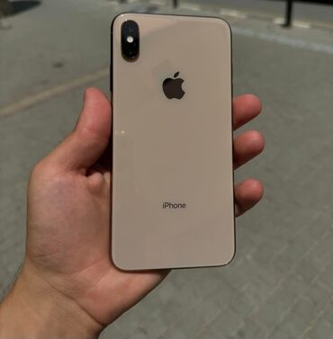 Apple iPhone: IPhone Xs Max, 64 GB, Qızılı, Face ID
