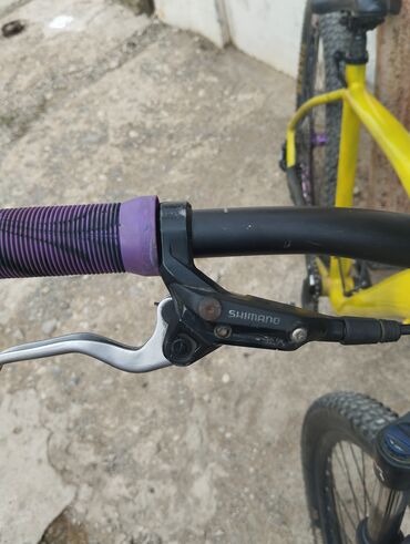 купить горный велосипед недорого: MTB velosiped – trail/xc tərtibatı - Çərçivə: sarı rəngli hardtail