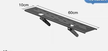 плоский телевизор бу: Железная подставка для настенного телевизора. без сверления, крепится