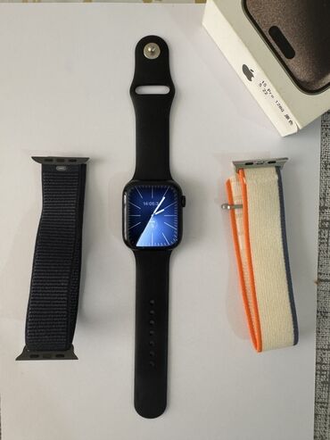 Smart saatlar: İşlənmiş, Smart saat, Apple, Аnti-lost, rəng - Göy