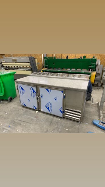 Другое оборудование для фастфудов: Стол для пиццы с мрамором — 10