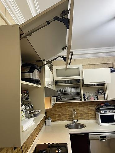 горка для посуды: Ölçüsü 270x345 hündürlük 220 sm. Mətbəx üçün asma şkaf sistemi – Blum — 5