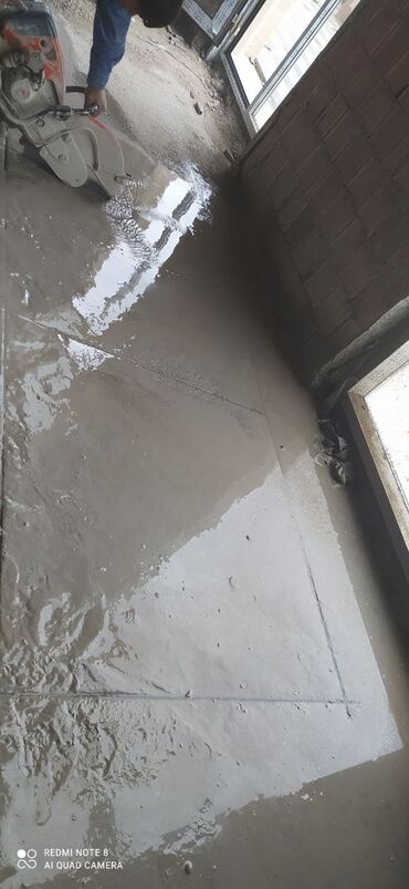 Beton işləri: Beton kesme kəsmə beton kəsimi kesimi karotçu - Beton kəsmə deşmə — 10