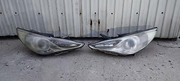Комплект передних фар Hyundai 2010 г., Б/у