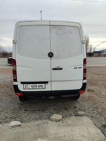 низкий спринтер: Mercedes-Benz Sprinter 211 CDI, белый фургон.чистый немец Кузов: - — 3