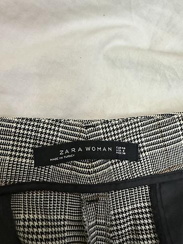 Брюки: Классические женские брюки Zara Woman - Модель: прямые брюки со — 3