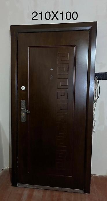 Qapılar və aksessuarlar: Dəmir giriş qapısı – 210×100 sm
Türkiyə istehsalı — 2
