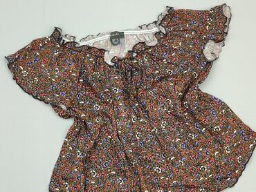 bluzki koszulowe w kwiaty: Bluzka Damska, Primark, L, stan - Dobry