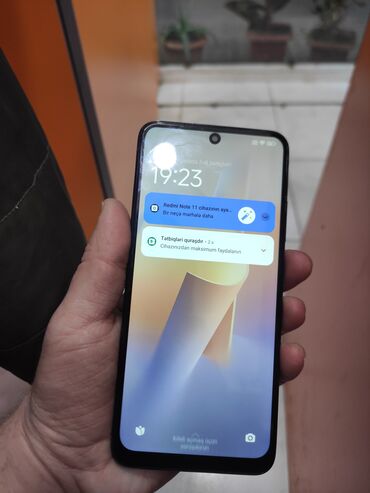 xiaomi 11 qiymeti: Xiaomi Redmi Note 11, 128 GB, rəng - Boz, 
 İki sim kartlı, Sensor, Face ID