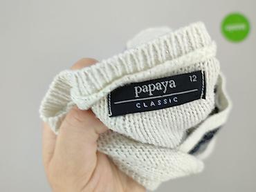 sweter z pingwinem: Papaya, Sweter damski, rozmiar L — 4