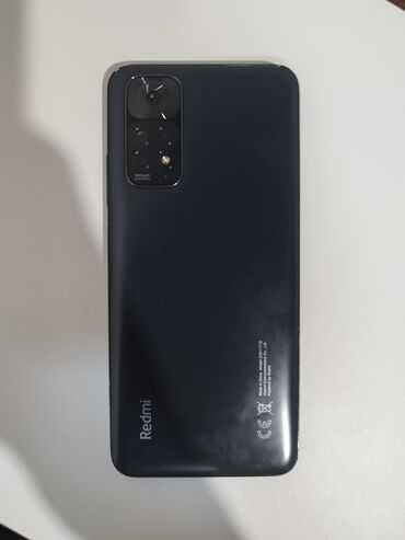xiaomi 11 ultra kontakt home: Xiaomi Redmi Note 11, 128 GB, rəng - Boz, 
 Barmaq izi, Face ID