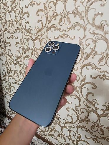 iphone hs: IPhone 12 Pro, Б/у, 128 ГБ, Pacific Blue, Кабель, 73 % — 4