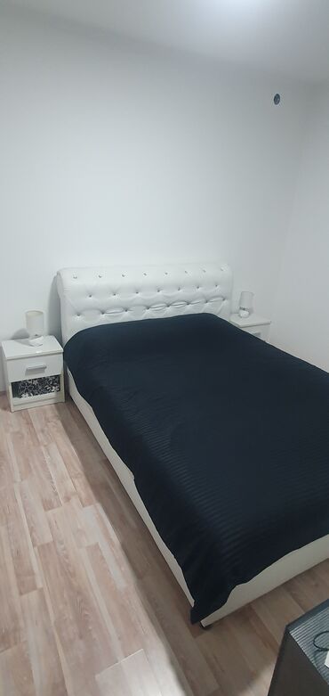 kreveti za vrtiće: King size bed, Storage drawer, color - White