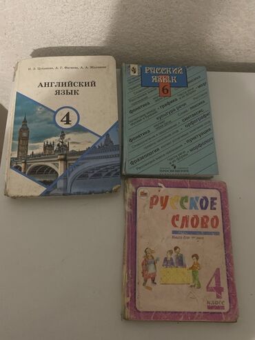 Другие учебники: Набор из нескольких школьных учебников для разных классов и предметов