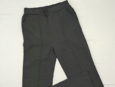 srebrne legginsy: Lily Rose, Spodnie materiałowe damskie, S