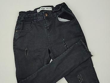 chaotic system jeans: Spodnie jeansowe, DenimCo, 13 lat, 152/158, stan - Bardzo dobry — 1