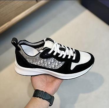 Кроссовки и спортивная обувь: Мужские кроссовки, 40, 41, 42, Dior, Новый, цвет - Черный, Бесплатная доставка — 3