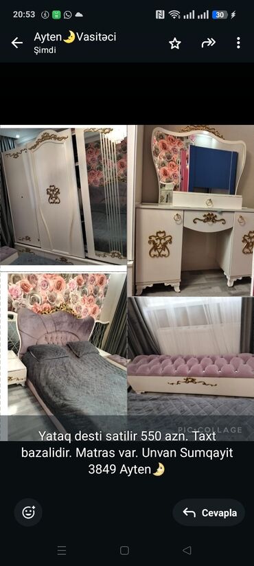 двуспальные кровати в баку: Yataq desti satilir 550 azn. Taxt bazalidir. Matras var. Unvan at lalafo.az двуспальные кровати в баку: Yataq desti satilir 550 azn. Taxt bazalidir. Matras var. Unvan