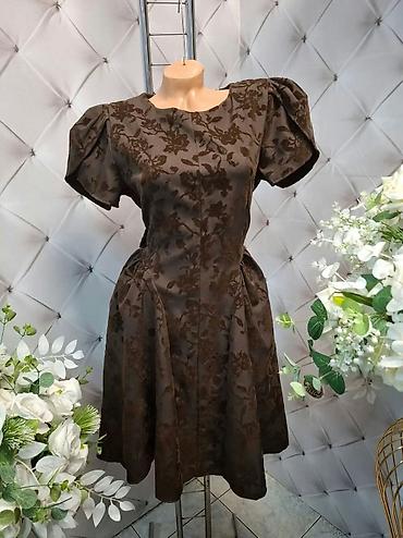 ysl torba cijena: Elegantna mini haljina sa reljefnim cvetnim dezenom uni velicina - — 3