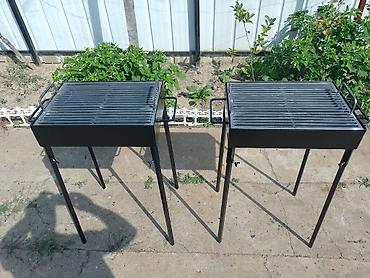 Sve za roštilj: Veliki profesionalni roštilj na ugalj sa rešetkama od punog čelika — 4