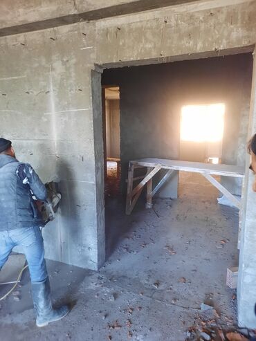Beton işləri: Beton panel qubik kerpic deşmek ve kesmek sökmek işlerini görilmesi — 12
