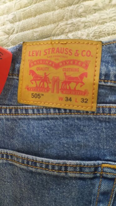 Спецодежда: Джинсы Levi's (USA) размер 34-32.(50-52) оригинал — 2