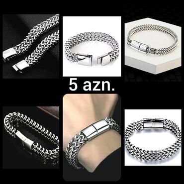 Bilərziklər: YENİ, Dəbli QOLBAQLAR satılır. (kişilər üçün) DƏBLİ və QƏŞƏNG — 27