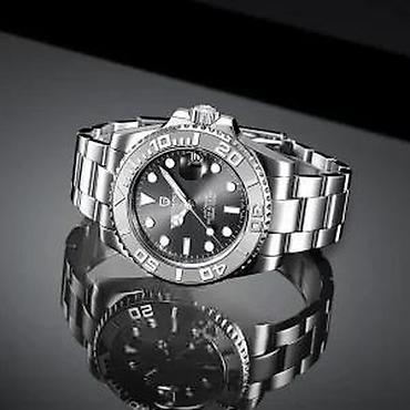 Ručni satovi: PAGANI DESIGN PD-1651 - Siva -Rolex YACHT MASTER Homage Potpuno nov — 17