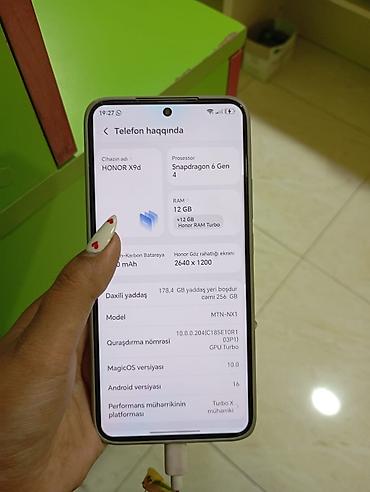 Honor X9d, 256 GB