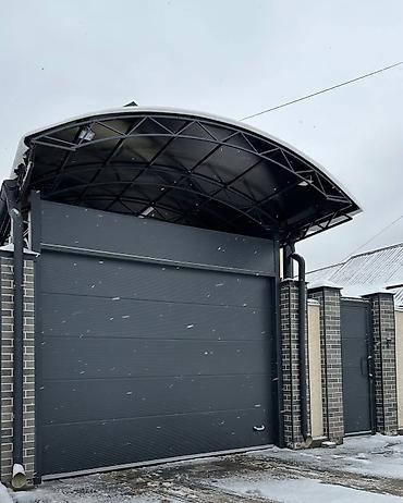 Секционные ворота: Автоматтык секциялык дарбазалар – ыңгайлуу, коопсуз, заманбап! 🏠 — 3