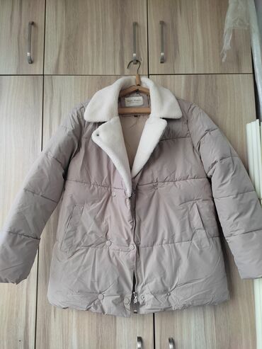 зимняя спортивная куртка: Пуховик, С поясом, L (EU 40)