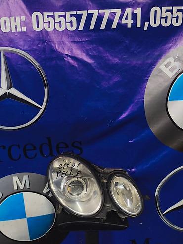 w21: Передняя правая фара Mercedes-Benz 2004 г., Б/у, Оригинал, Япония — 1