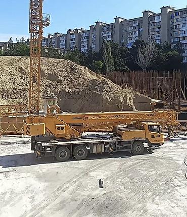 кран аренда: 25 tonluq kran Aylıq və günlük icarəyə verilir. Kranın və operatorun — 7