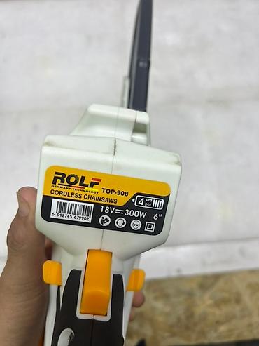 pcs: Аккумуляторная мини-цепная пила ROLF TOP-908 - Тип: беспроводная — 3