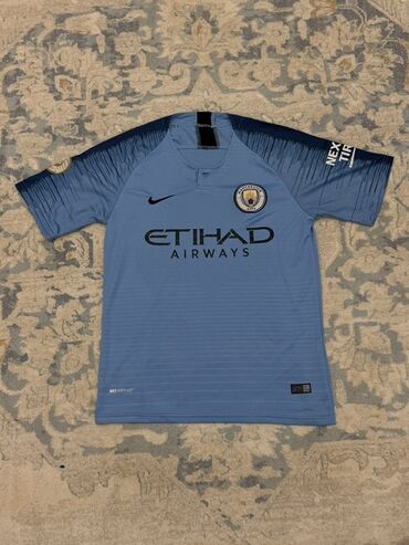 форма реал мадрида: Футбольная майка Nike Manchester City — домашняя, сезон 2018/19