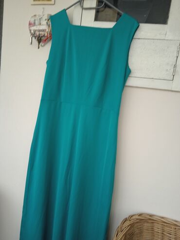 haljina broj tegljiva: L (EU 40), bоја - Zelena, Drugi stil, Kratkih rukava