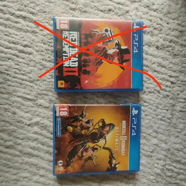 прокат игровых приставок: Red dead redemption 2 и mortal kombat 11 ultimate интересует продажа