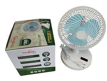 mini usb ventilator: "Yongkeer 180" Masaüstü Sərinkeş 18sm 2 Sürətli . ❄️ Sərinlik artıq — 3