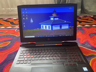 нотбук буу: Ноутбук, HP, Колдонулган, Оюндар үчүн, эс тутум HDD + SSD