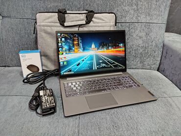 ноутбуки бишкек игровые: Ноутбук, Lenovo, 24 ram gb ГБ ОЭТ, AMD Ryzen 5, 15.6 ", Колдонулган, Жумуш, окуу үчүн, эс тутум SSD