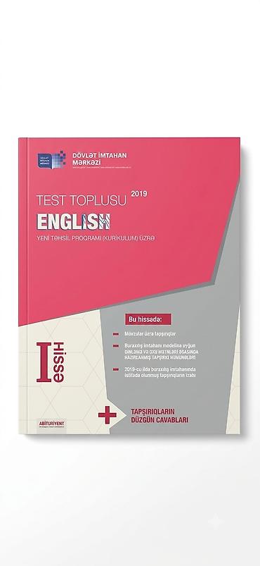 Testlər: Məhsul: DİM “Test Toplusu” kitabları – 2019 buraxılışı Fənlər və — 5