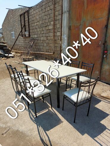 Sifarişlə masa və oturacaq dəstləri: Dördbucaq masa, Mətbəx üçün, Qonaq otağı üçün, Dəhliz üçün, 4 nəfər, Açılan, Azərbaycan, Zəmanətli -da lalafo.az — 18 Sifarişlə masa və oturacaq dəstləri: Dördbucaq masa, Mətbəx üçün, Qonaq otağı üçün, Dəhliz üçün, 4 nəfər, Açılan, Azərbaycan, Zəmanətli — 18