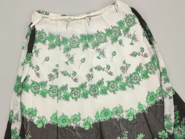 spódnice welurowa plisowane: Skirt, S (EU 36), condition - Good