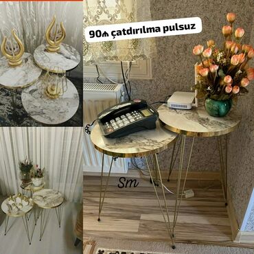 Divan və masa dəstləri: Masa desti isdenilen maddəlde isdenilen qiymətə — 7