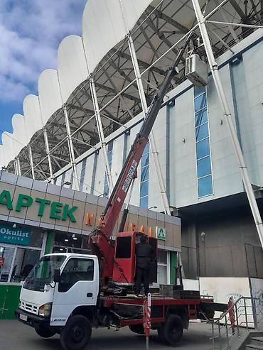 аренда автовышки: Aftosəbət sifarisi sebet kran səbət kranAvtosəbət kran xidməti — 1
